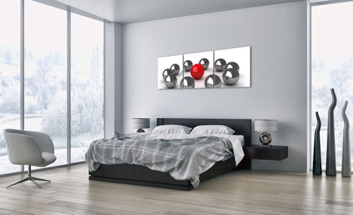 Obraz Na Płótnie - Kule Kompozycja - 150X50 Cm - Ca150X50-1386 na Arena.pl