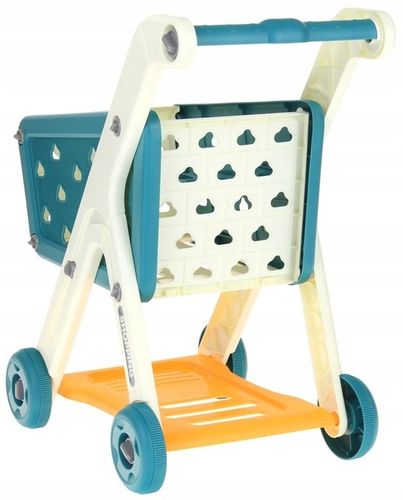 Wózek Sklepowy Na Zakupy Koszyk dla Dzieci Produkty Warzywa Owoce Akcesoria na Arena.pl