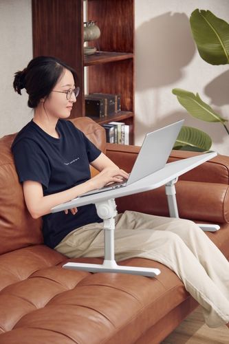 Elegancki Stolik PODSTAWKA STOJAK pod LAPTOPA Regulacja Wysokości Duży Blat na Arena.pl