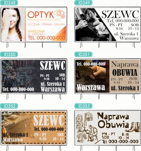 BANER REKLAMOWY 130x80cm oczkowany projekt w cenie AGENCJA DETEKTYWISTYCZNA na Arena.pl