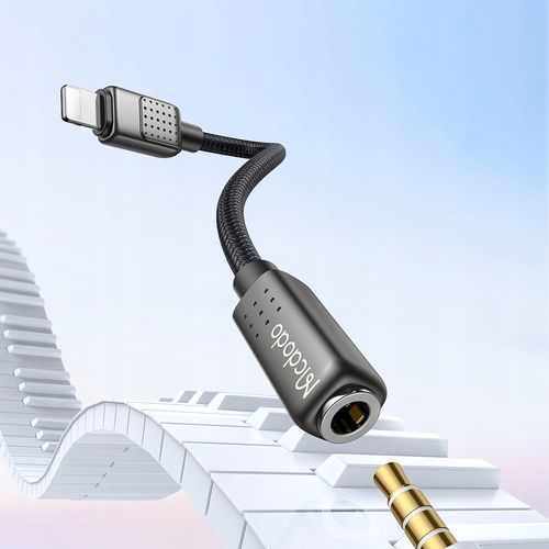 mcdodo przejściówka adapter lightning mini jack 3,5mm kabel do iphone 13 14 na Arena.pl