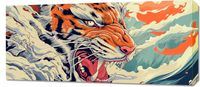 Obraz 90x40cm Tygrys Na Fali