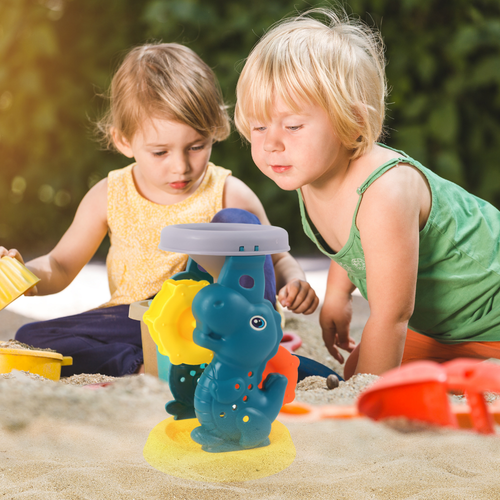 zestaw do piasku piaskownicy taczka foremki grabie łopatka 6 el. na Arena.pl