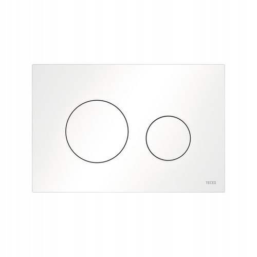 Przycisk spłukujący do WC Tece Loop biały połysk 9240920 na Arena.pl