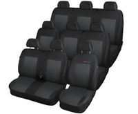 Pokrowce na fotele szyte na miarę do Ford Transit Custom 9-os. (6x1) 2014-