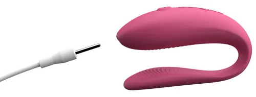 we-vibe sync lite pink - model dla par z aplikacją, smukła konstrukcja na Arena.pl