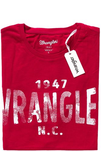 WRANGLER TEE RED W7A51FK47 L na Arena.pl
