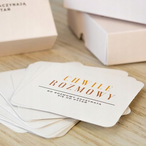 Chwile Rozmowy - Karty zdrapki z pytaniami dla Par, Zdrap Chwile Walentynki na Arena.pl