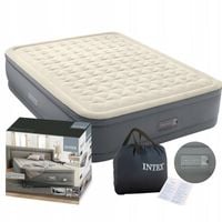 Materac PremAire wbudowany kompresor Bluetooth USB 203x152x46 #64926 Intex