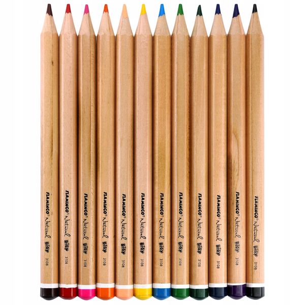 Kredki 12Kol.jumbo Natural zdjęcie 5