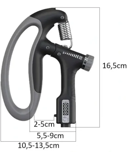 Ściskacz gripper z licznikiem ELEKTRONICZNYM regulowany 10-100kg na Arena.pl