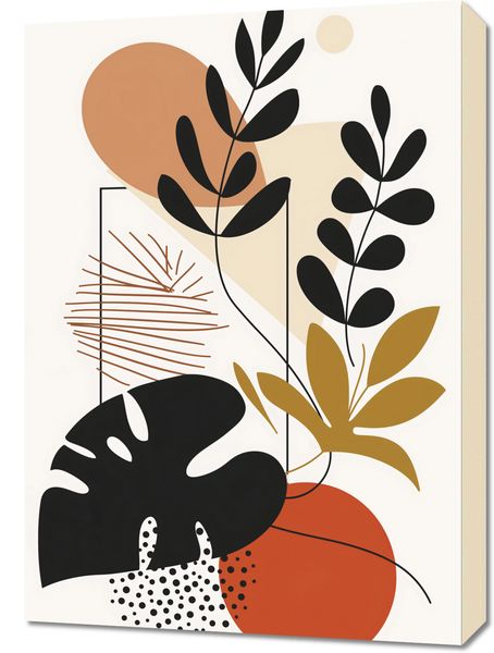 Obraz 50x70cm Zawisły Liść zdjęcie 1