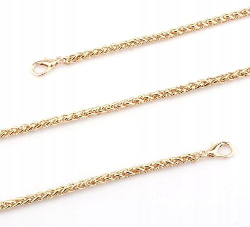 Pasek Złoty Do Torby Torebki Łańcuch Długi Metal na Arena.pl