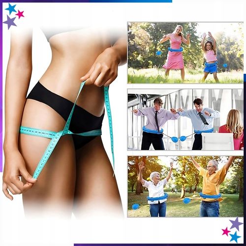 HULA HOP z Obciążeniem Odchudzające Obciążnikiem z Wypustkami SMART HULAHOP na Arena.pl