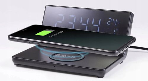 Budzik zegar temperatura ŁADOWARKA bezprzewodowa na Arena.pl