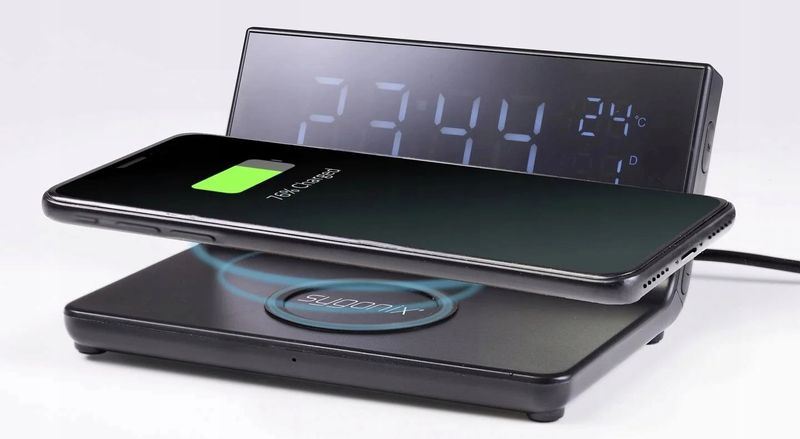 Budzik zegar temperatura ŁADOWARKA bezprzewodowa zdjęcie 2