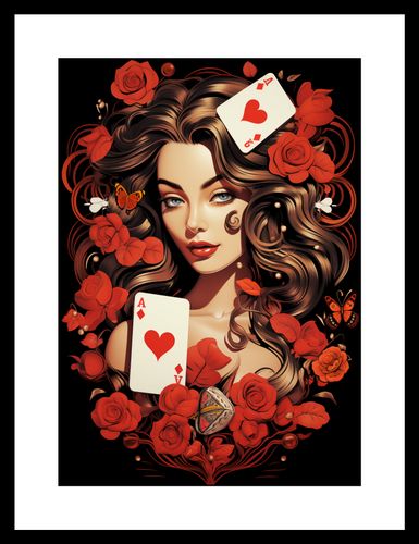 Plakat 21x29,7cm Różany Hazard na Arena.pl
