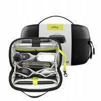 Allity organizer podróżny na elektronikę kosmetyki akcesoria pojemy czarny