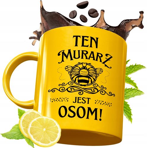 Złoty Kubek Premium Dla Murarza Prezent Z Nadrukiem Ze Zdjęciem na Arena.pl
