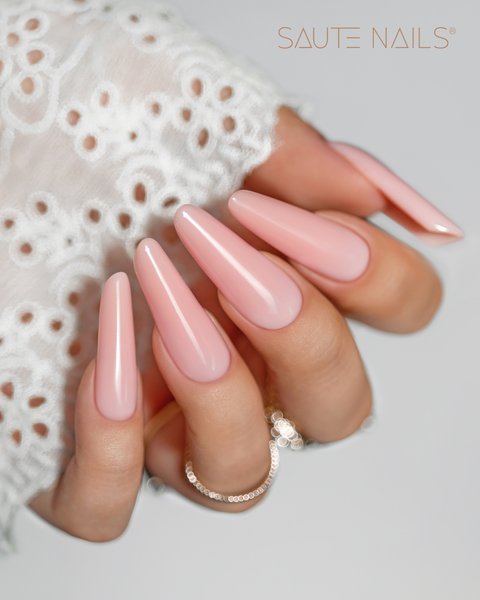 SAUTE NAILS Top hybrydowy CANDY PINK No Wipe - 8ml zdjęcie 2