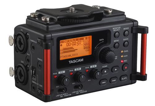 Tascam DR-60DMKII - 4-ścieżkowy rejestrator audio do aparatów DSLR na Arena.pl