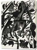 Obraz 70x100cm Birth of the Wolves, Marc Vintage do Salonu