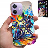 ETUI DO OPPO A60 5G - ROCK PERKUSJA BĘBNY KOŚCIOTRUP POKROWIEC