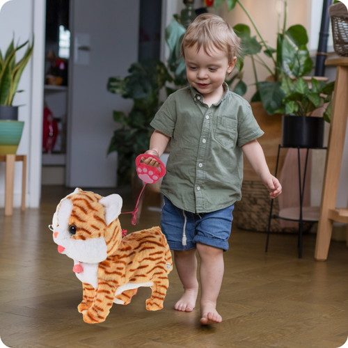 KOT INTERAKTYWNY KOTEK NA SMYCZY MIAUCZY CHODZI GRA DLA DZIECKA NA PREZENT na Arena.pl