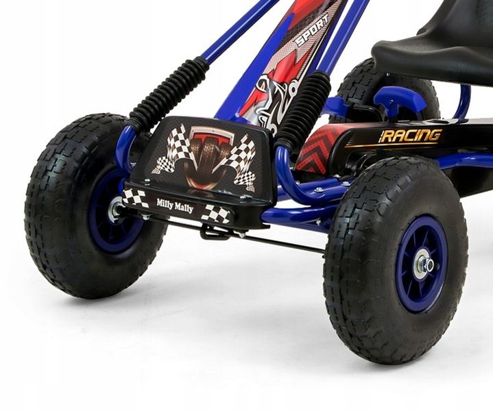 Gokart na pedały Milly Mally Thor Blue zdjęcie 6