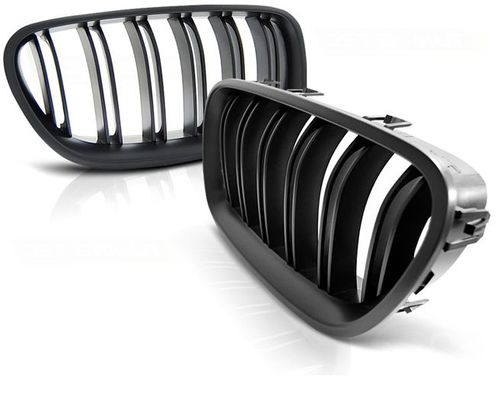 GRILL NERKI BMW 5 F10 F11 10- M5 LOOK MATT BLACK na Arena.pl