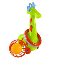 OBRECZE ŻYRAFA NA KÓŁKACH KOLOROWA