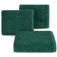 Ręcznik Sendi ciemnozielony 50x90 cm egipska bawełna elegancki komfort