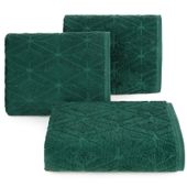 Ręcznik Sendi ciemnozielony 50x90 cm egipska bawełna elegancki komfort