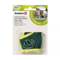 Schleich 42119 zielony koc z kantarem