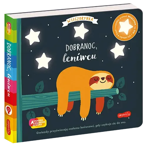 Dobranoc, leniwcu. Seria ze światełkami zdjęcie 2