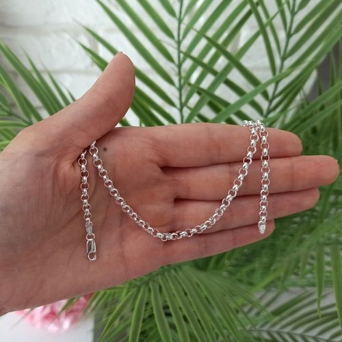 Łańcuszek srebrny Rolo 55cm 4.2mm 925 na Arena.pl