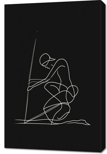 Obraz 60x90cm Linia zdjęcie 1