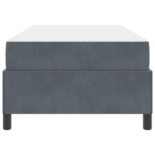 Ramka łóżka Ciemnoszary, ciemnozielony i biały 90 x 190 cm na Arena.pl