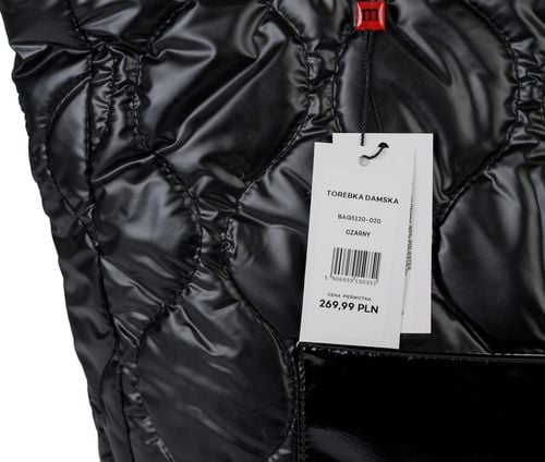 TOREBKA Damska MONNARI Duża Torba SHOPPER BAG Pojemna LOGO Premium Pikowana na Arena.pl