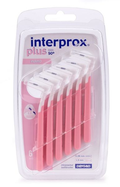 INTERPROX PLUS 2G DENTAID 0,7 NANO 6 szt. zdjęcie 2