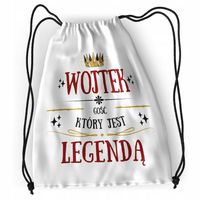 Plecak Dla Wojtka Sportowy Szkolny Worek Torba Z Nadrukiem Ze Zdjęciem