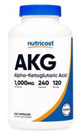 NUTRICOST AKG - Kwas alfa ketoglutarowy (240 kaps.)