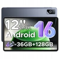 Tablet 12" DOOGEE TABG6PRO Android16 2K 36+128GB 9000mAh 13+8MP/OTG/4G LTE