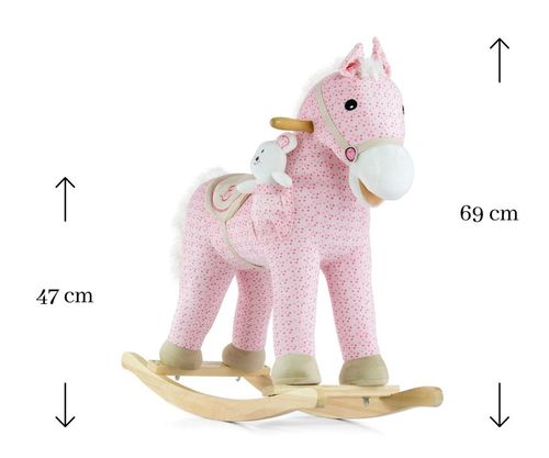 MILLY MALLY 0461 Koń Pony pink na Arena.pl