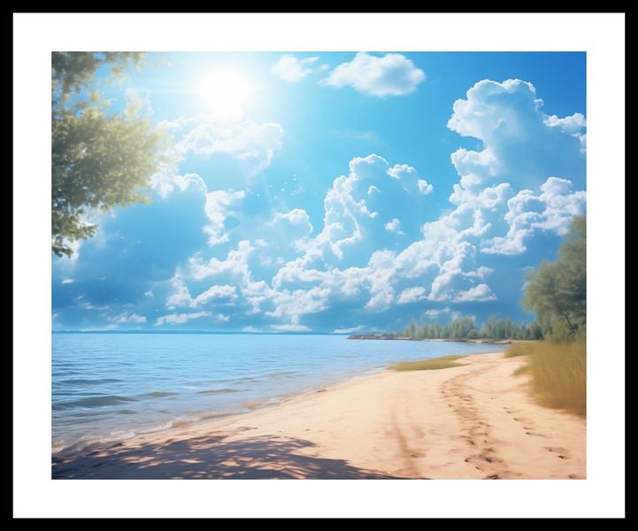 Plakat 50x40cm Letni Dzień zdjęcie 3