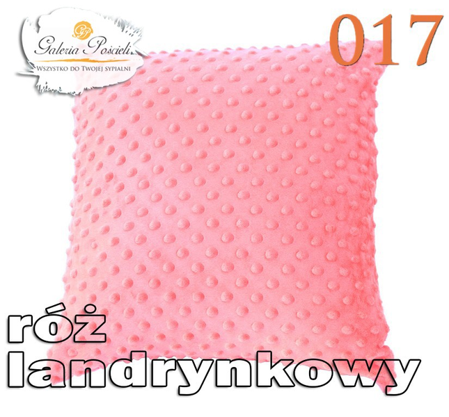 POSZEWKA 40x40 cm JASIEK MINKY-BĄBELKI-LANDRYNKOWY zdjęcie 2