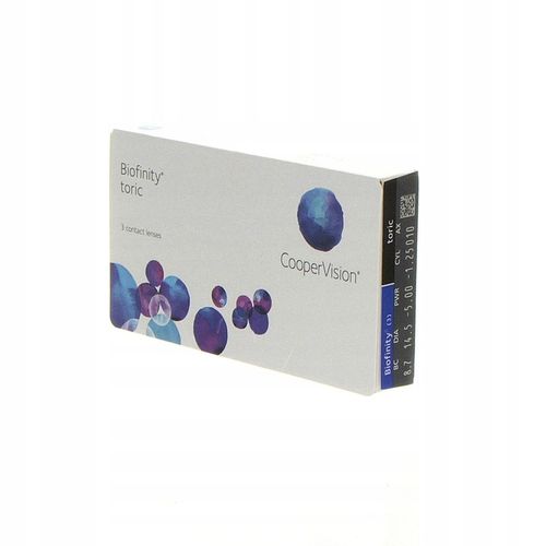 Soczewki Biofinity Toric - 3 sztuki na Arena.pl