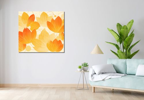 Obraz 100x90cm Jesienna Wizualizacja na Arena.pl