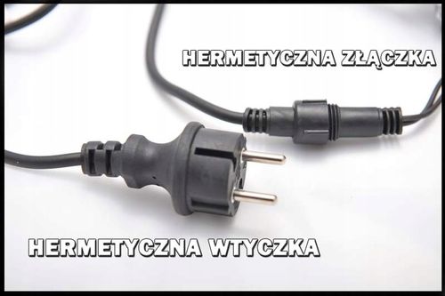 LAMPKI CHOINKOWE LED 500 GRUBY KABEL + Flash 40m na Arena.pl