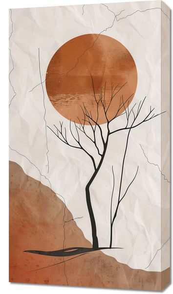 Obraz 50x90cm Surowość Pustyni zdjęcie 1